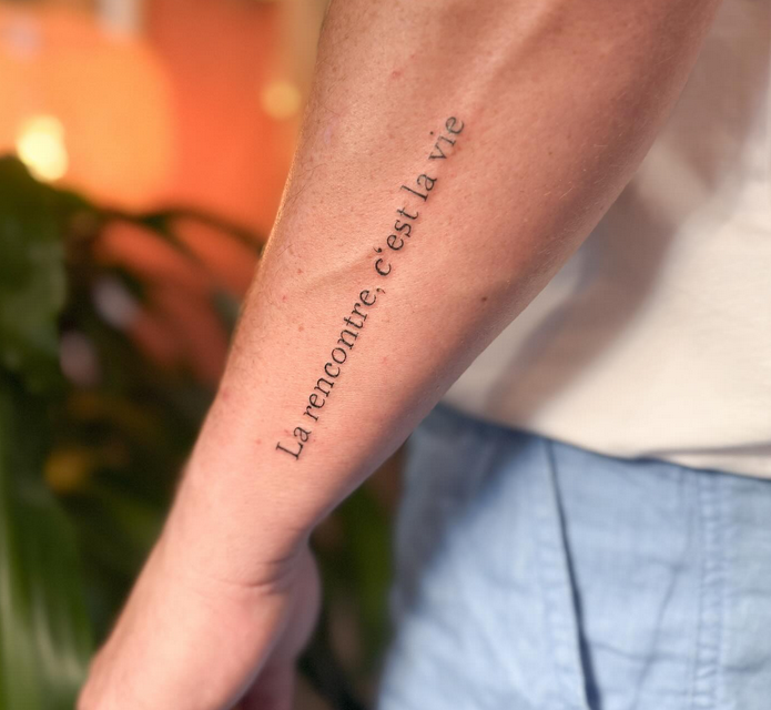 Lining Tattoo